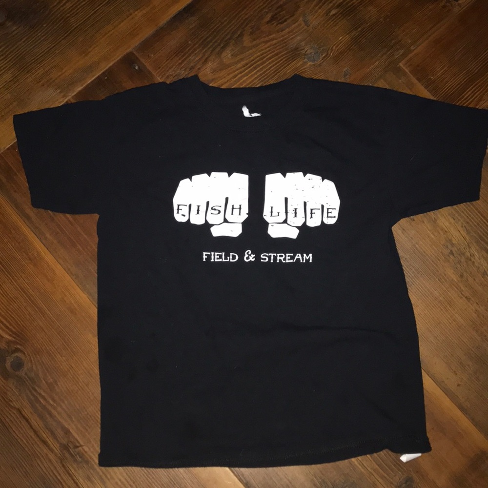 Fish life kids tee shirt